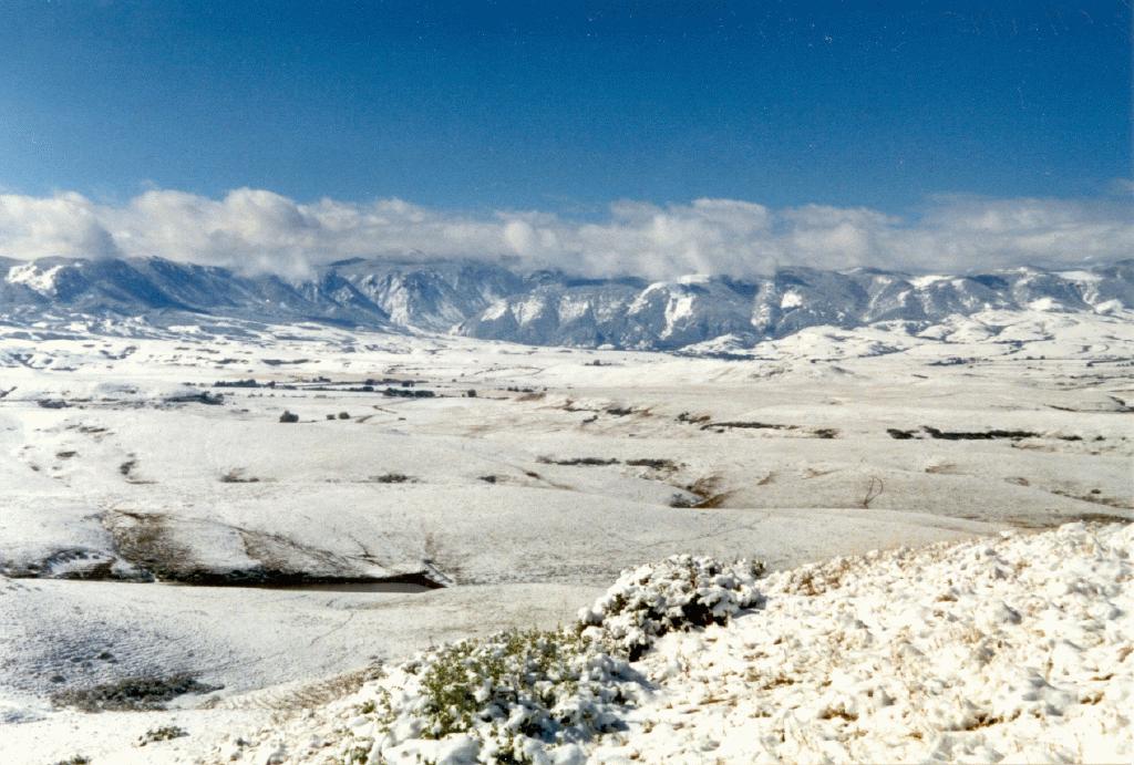 Big Horn Mountains in Spring