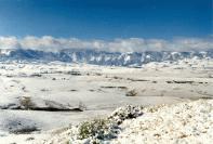 Big Horn Mountains in Spring